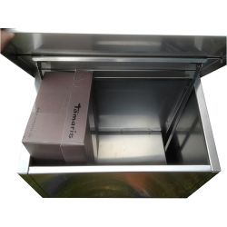 Pakketbrievenbus Allux 600 gegalvaniseerd