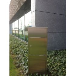 Pakketbrievenbus Allux 600 RVS