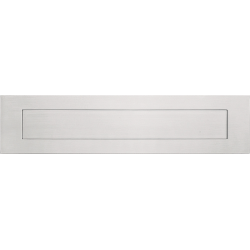 Formani Square LSQ620 briefplaat 400x100 mat RVS