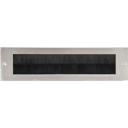 Formani Timeless F535BI briefplaat binnen (tochtborstel) glans nikkel