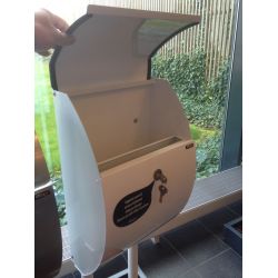 Brievenbus Allux 7000 wit