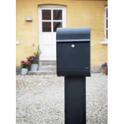Brievenbus Allux 8900 zwart