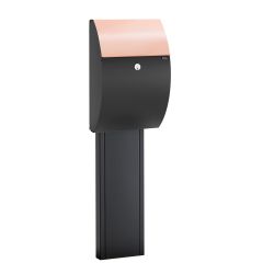 Brievenbus statief Allux 1001 zwart