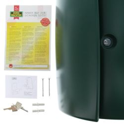 Burg-Wächter Kiel kunststof brievenbus - groen