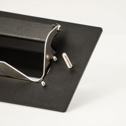 STOER! Briefplaat Antraciet 340x95mm.