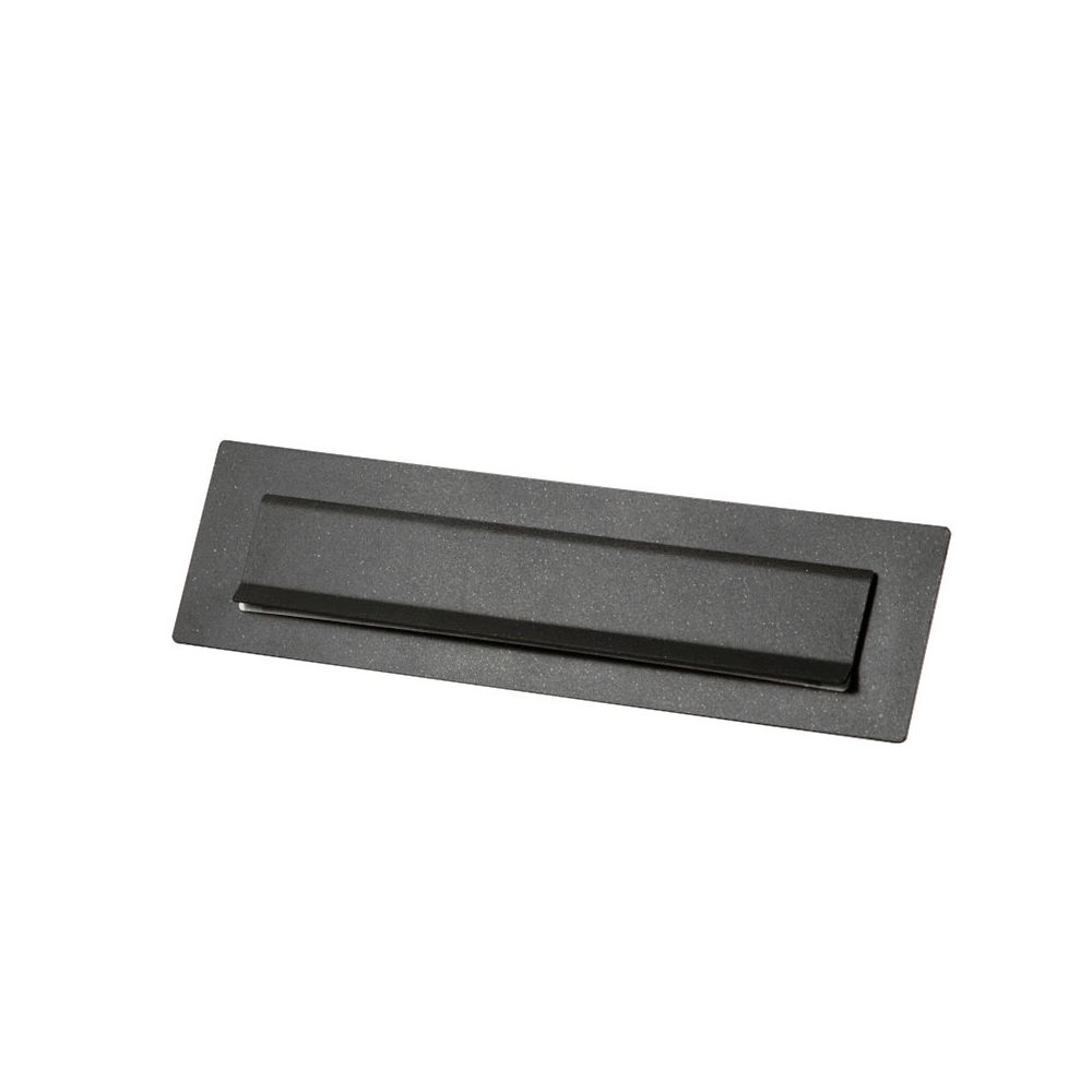 STOER! Briefplaat Antraciet 340x95mm.