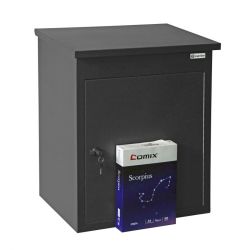 Pakketbrievenbus Logixbox Multibox-M grijs