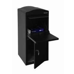 Pakketbrievenbus Logixbox Frontbox - zwart