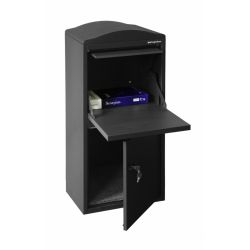 Pakketbrievenbus Logixbox Frontbox - grijs