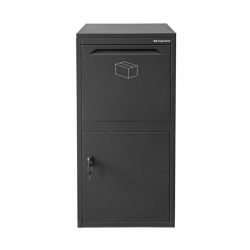 Pakketbrievenbus Logixbox Frontbox DeLuxe - grijs