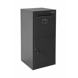 Pakketbrievenbus Logixbox Frontbox DeLuxe - grijs