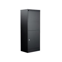 Pakketbrievenbus extra groot Allux 800L zwart