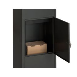 Pakketbrievenbus Hannover - mat zwart