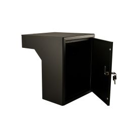 STOER! Flexibele postinbouwkast zwart 35-50cm
