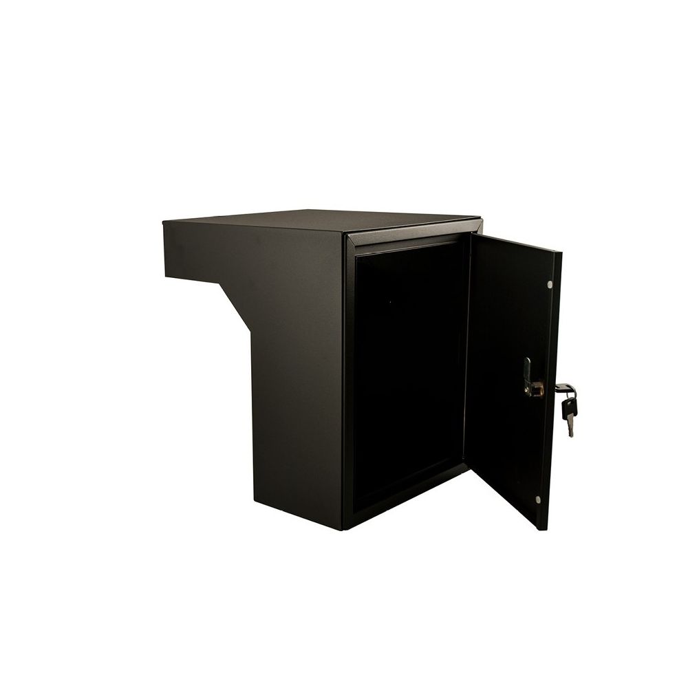 STOER! Flexibele postinbouwkast zwart 35-50cm