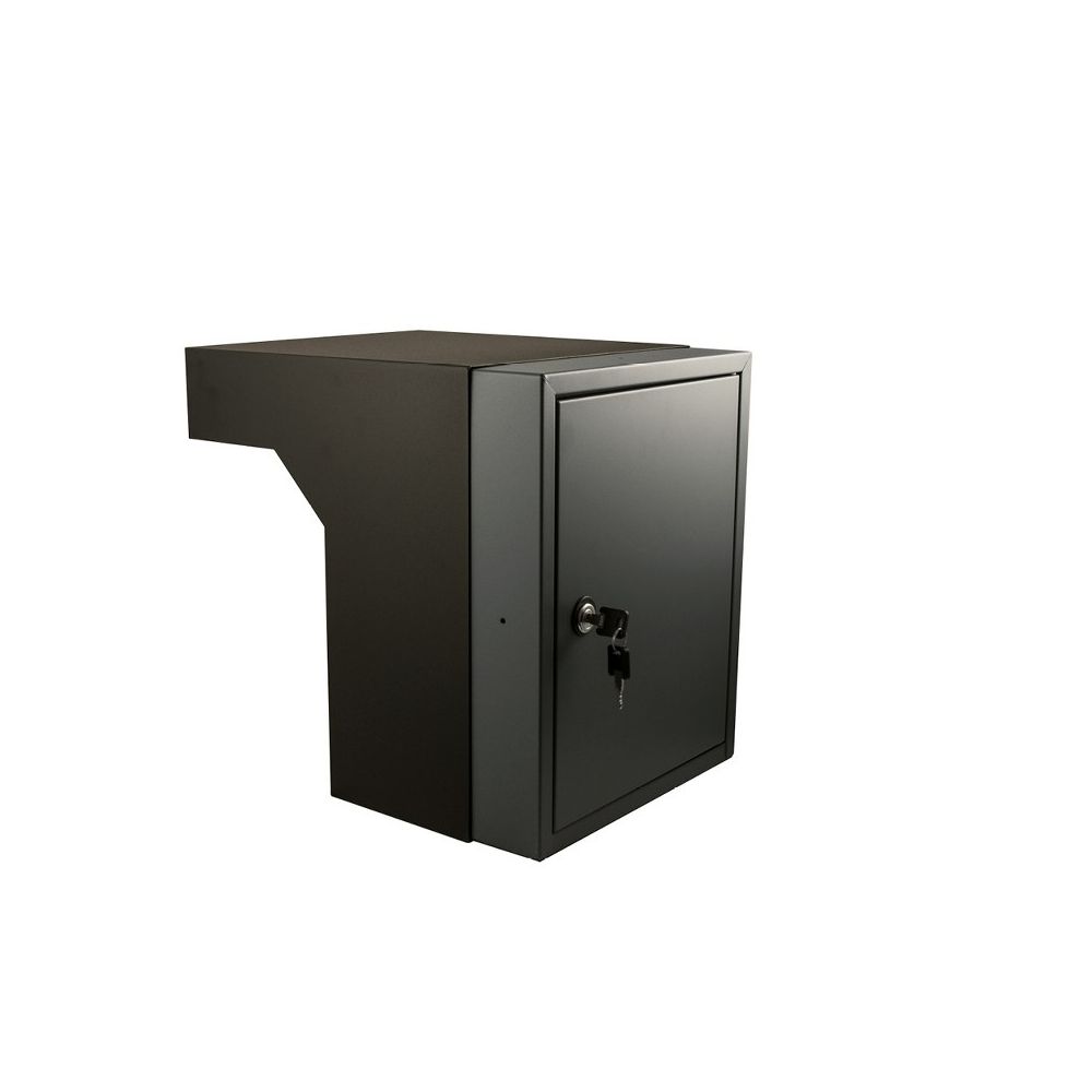 STOER! Flexibele postinbouwkast antraciet 40-55cm
