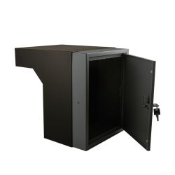 STOER! Flexibele postinbouwkast antraciet 40-55cm