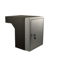 STOER! Flexibele postinbouwkast basaltgrijs 40-55cm