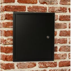 STOER! Inbouw pakketbrievenbus compleet - zwart