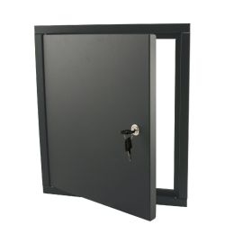 STOER! Inbouwframe met deurtje - antraciet