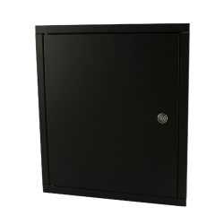 STOER! Inbouwframe met deurtje - zwart