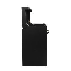 Pakketbrievenbus Logixbox Topbox-XL zwart