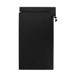 Pakketbrievenbus Logixbox Topbox-XL zwart