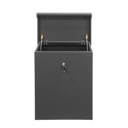 Pakketbrievenbus Logixbox Topbox-XL grijs