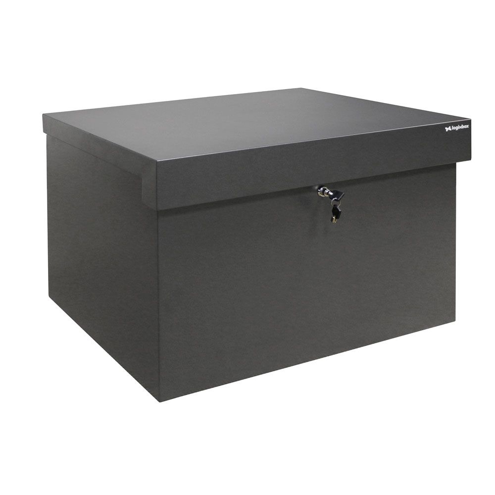 Pakketbrievenbus Logixbox Topbox-XXL grijs