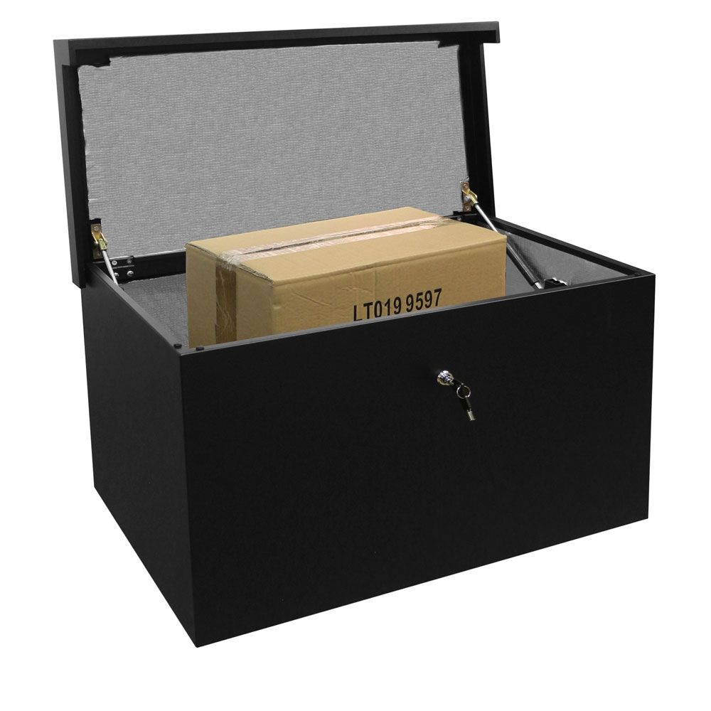 Pakketbrievenbus Logixbox Topbox-XXL zwart