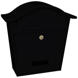 Basic wandbrievenbus Tatifan - zwart