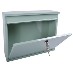 Brievenbus Elegance - pastel groen