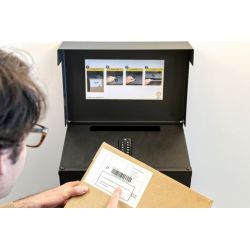 eSafe Shopperbox pakketbrievenbus - zwart
