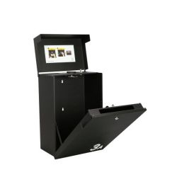 eSafe Shopperbox pakketbrievenbus - zwart