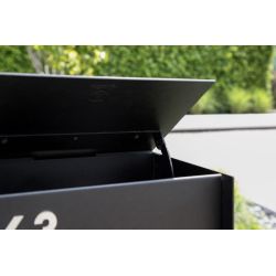 eSafe Dropbox small pakketbrievenbus - zwart