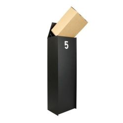 eSafe Dropbox small pakketbrievenbus - zwart