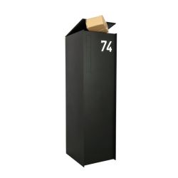 eSafe Fenix top large pakketbrievenbus - zwart
