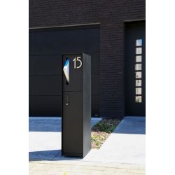 eSafe Fenix Front pakketbrievenbus - zwart