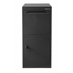 Pakketbrievenbus Logixbox Frontbox DeLuxe Uni - grijs