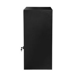 Pakketbrievenbus Logixbox Frontbox Uni Inbouw achteruitname - zwart
