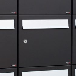 Postkastsysteem Allux Flow - zwart