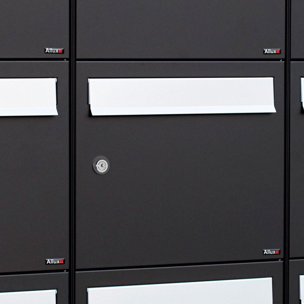 Postkastsysteem Allux Flow - zwart