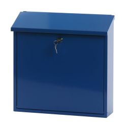 Basic wandbrievenbus Malagan - Blauw