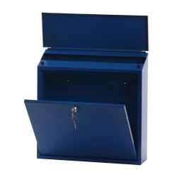 Basic wandbrievenbus Malagan - Blauw