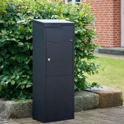 Pakketbrievenbus Allux 650 supreme zwart