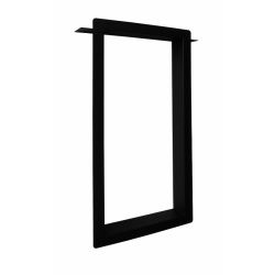 Logixbox los frame voor pakketbrievenbus inbouw - zwart
