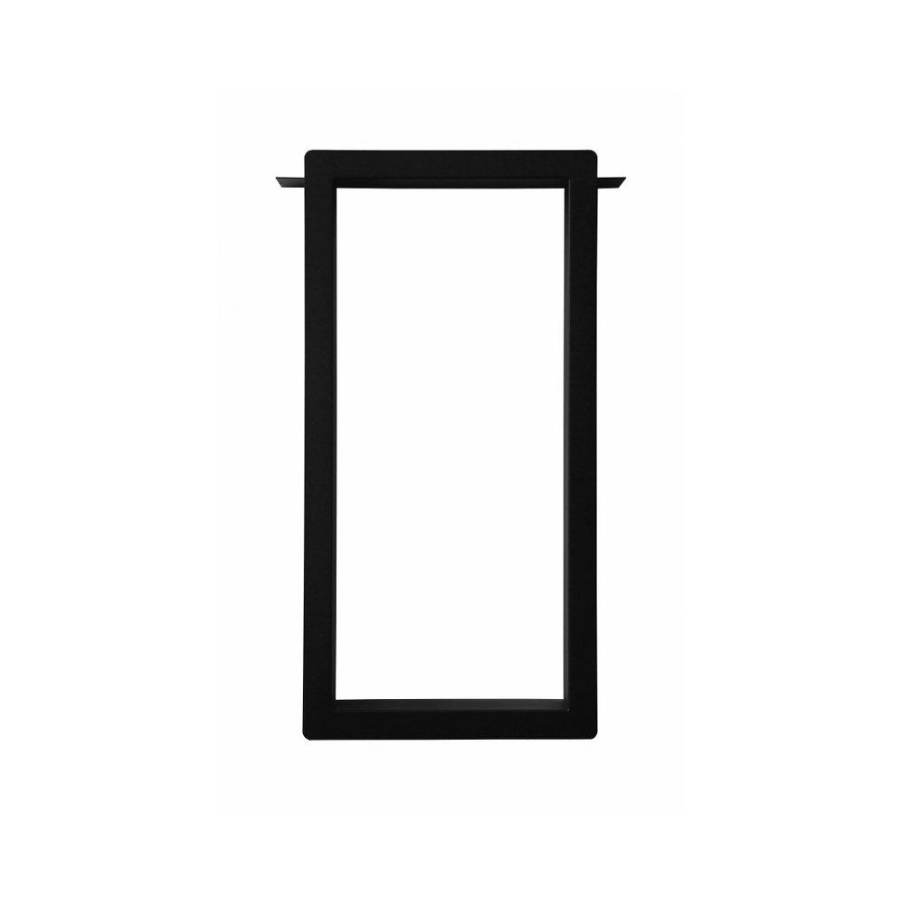 Logixbox los frame voor pakketbrievenbus inbouw - zwart