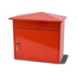 Brievenbus Mersey - rood