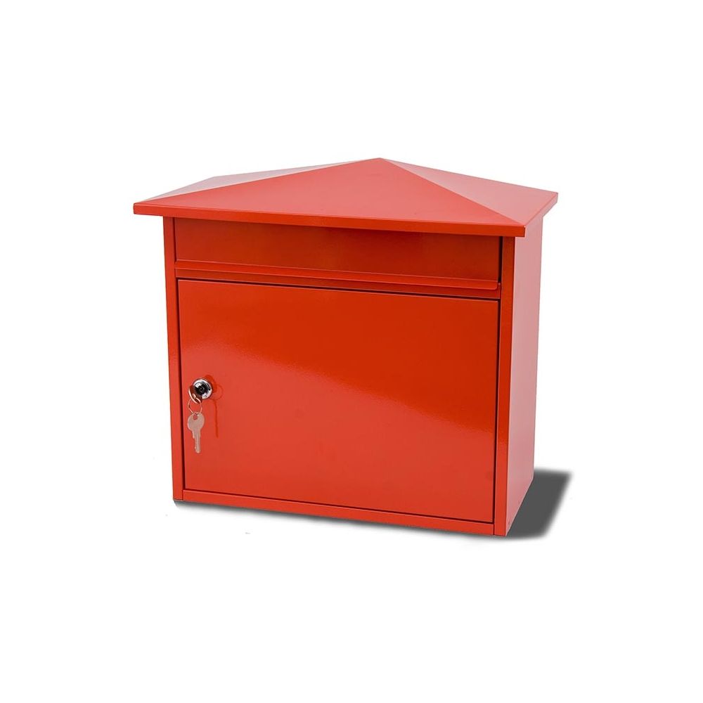 Brievenbus Mersey - rood