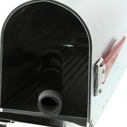 Amerikaanse brievenbus US Mailbox - aluminium zilver